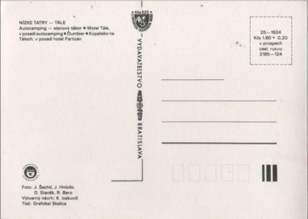 Nizke Tatry - Niedere tatra - Tschechien - Motel Tale