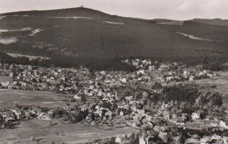 Braunlage - Braunage Oberharz - Luftbild - 1955 Braunlage - Braunage Oberharz - Luftbild - 1955