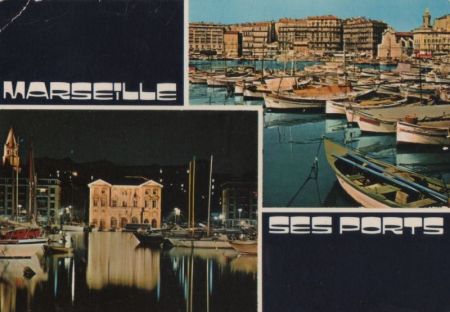 Frankreich - Marseille - 2 Teilbilder - 1976 Frankreich - Marseille - 2 Teilbilder - 1976