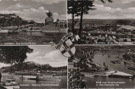 Koblenz - u.a. Festung Ehrenbreitstein - 1969 Koblenz - u.a. Festung Ehrenbreitstein - 1969
