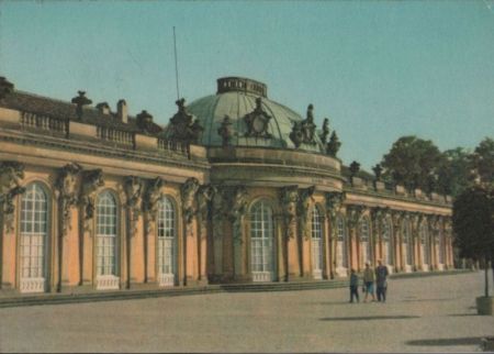 Potsdam, Sanssouci - Teilansicht - 1964 Potsdam, Sanssouci - Teilansicht - 1964