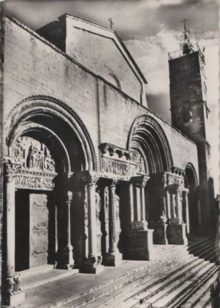 Frankreich - Saint-Gilles - Eglise Abbatiale - ca. 1960 Frankreich - Saint-Gilles - Eglise Abbatiale - ca. 1960