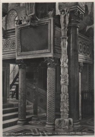 Italien - Palermo - Cappella Palatina, Il Candelabro - ca. 1960 Italien - Palermo - Cappella Palatina, Il Candelabro - ca. 1960