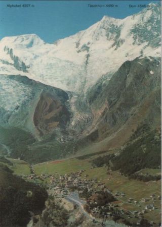 Schweiz - Saas-Fee - ca. 1980 Schweiz - Saas-Fee - ca. 1980