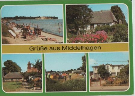 Middelhagen, Rügen - u.a. Campingplatz Lobbe - 1989 Middelhagen, Rügen - u.a. Campingplatz Lobbe - 1989
