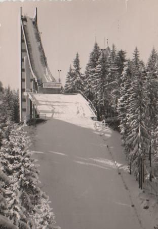 Johanngeorgenstadt - Erzgebirgsschanze - 1962 Johanngeorgenstadt - Erzgebirgsschanze - 1962
