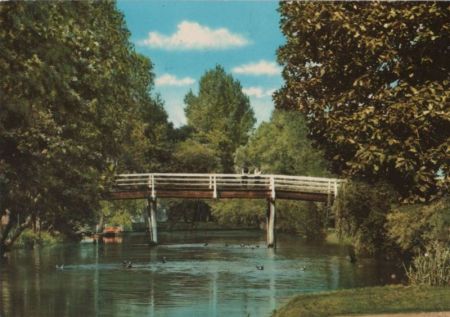 Bad Bevensen - Brücke im Kurpark - 1982 Bad Bevensen - Brücke im Kurpark - 1982