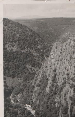 Thale - Bodetal - Rosstrappenfelsen - ca. 1955 Thale - Bodetal - Rosstrappenfelsen - ca. 1955