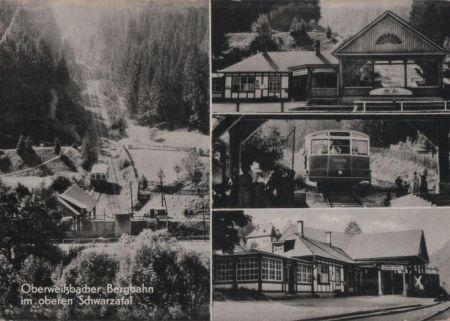 Oberweißbach / Thüringer Wald - Bergbahn, 4 Bilder Oberweißbach / Thüringer Wald - Bergbahn, 4 Bilder