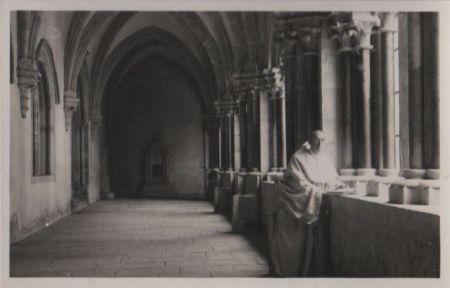 Österreich - Lilienfeld - Cist. Stift, Kreuzgang - ca. 1950 Österreich - Lilienfeld - Cist. Stift, Kreuzgang - ca. 1950