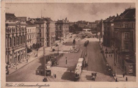 Österreich - Wien - Schwarzenbergplatz - 1931 Österreich - Wien - Schwarzenbergplatz - 1931