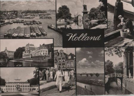 Niederlande - Holland - mit 8 Bildern - ca. 1960 Niederlande - Holland - mit 8 Bildern - ca. 1960
