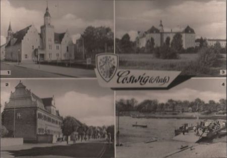 Coswig - u.a. ehem. Schloß - 1975 Coswig - u.a. ehem. Schloß - 1975
