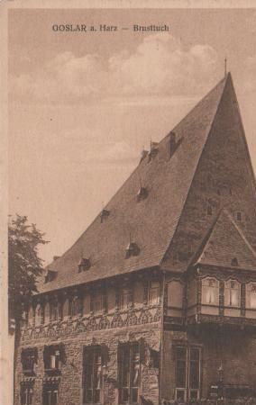 Goslar Harz - Brusttuch - 1927 Goslar Harz - Brusttuch - 1927