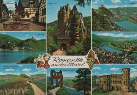 Mosel - u.a. Traben-Trarbach - 1976 Mosel - u.a. Traben-Trarbach - 1976