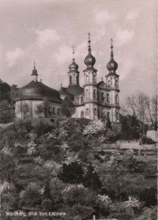 Würzburg - Blick zum Käppele - ca. 1965 Würzburg - Blick zum Käppele - ca. 1965