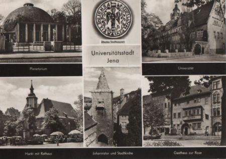 Jena - u.a. Gasthaus zur Rose - 1971 Jena - u.a. Gasthaus zur Rose - 1971