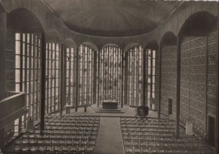 Freiburg - Evangelische Ludwigskirche - ca. 1960 Freiburg - Evangelische Ludwigskirche - ca. 1960