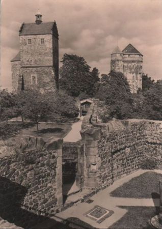 Stolpen - Burg, Kapelle mit Coselgrab - 1961 Stolpen - Burg, Kapelle mit Coselgrab - 1961