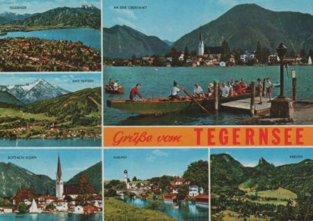 Tegernsee - u.a. Gmund - ca. 1975 Tegernsee - u.a. Gmund - ca. 1975