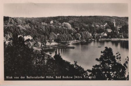 Bad Buckow - Blick von der Bollersdorfer Höhe Bad Buckow - Blick von der Bollersdorfer Höhe