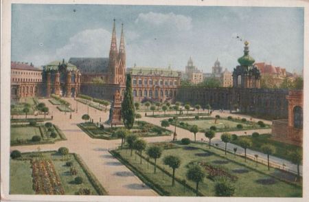 Dresden - Zwinger - ca. 1955 Dresden - Zwinger - ca. 1955
