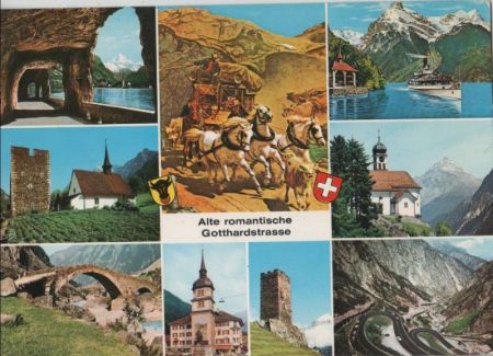 Schweiz - Gotthardpass - 1982 Schweiz - Gotthardpass - 1982