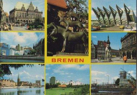Bremen - mit 8 Bildern - ca. 1980 Bremen - mit 8 Bildern - ca. 1980