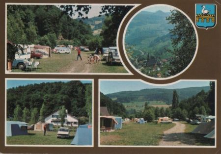 Frankreich - Lapoutroie - Camping Clos des Biches - 1987 Frankreich - Lapoutroie - Camping Clos des Biches - 1987