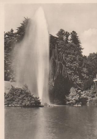 Kassel Wilhelmshöhe - Fontaine - ca. 1955 Kassel Wilhelmshöhe - Fontaine - ca. 1955