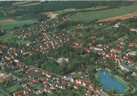 Bad Meinberg - Luftbild - 1974 Bad Meinberg - Luftbild - 1974