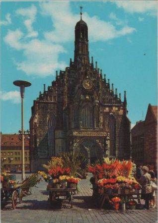 Nürnberg - Frauenkirche - ca. 1975 Nürnberg - Frauenkirche - ca. 1975