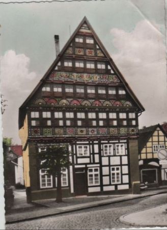 Bad Salzuflen - Altes Renaissancehaus - 1962 Bad Salzuflen - Altes Renaissancehaus - 1962