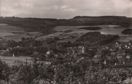 Altena-Dahle - Blick von Neuenrade auf den Kahlberg - 1960 Altena-Dahle - Blick von Neuenrade auf den Kahlberg - 1960