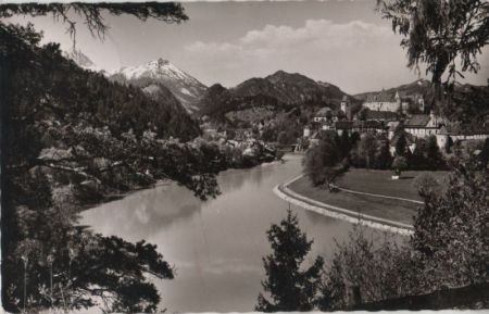 Füssen - mit Forggensee - 1962 Füssen - mit Forggensee - 1962