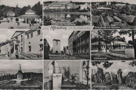 Bad Meinberg - u.a. Neues Badehaus - 1961 Bad Meinberg - u.a. Neues Badehaus - 1961
