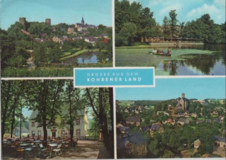 Kohren-Sahlis - mit 4 Bildern - ca. 1975 Kohren-Sahlis - mit 4 Bildern - ca. 1975