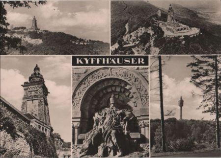 Kyffhäuser - 5 Teilbilder - 1968 Kyffhäuser - 5 Teilbilder - 1968