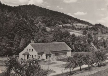 Schleusegrund-Biberau - Kulturhaus - 1969 Schleusegrund-Biberau - Kulturhaus - 1969