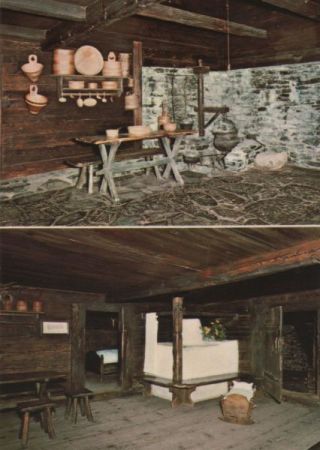 Schweiz - Sachseln, Flüeli-Ranft - Bruder-Klaus-Haus, u.a. Wohnstube - ca. 1980 Schweiz - Sachseln, Flüeli-Ranft - Bruder-Klaus-Haus, u.a. Wohnstube - ca. 1980