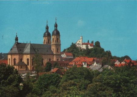 Gößweinstein - Basilika und Burg - 1990 Gößweinstein - Basilika und Burg - 1990