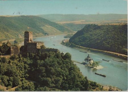 Kaub - Burg Gutenfels - 1976 Kaub - Burg Gutenfels - 1976