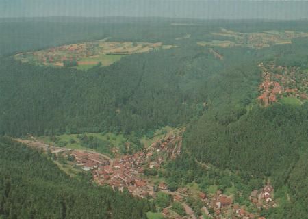 Bad Teinach-Zavelstein - Luftbild - ca. 1975 Bad Teinach-Zavelstein - Luftbild - ca. 1975