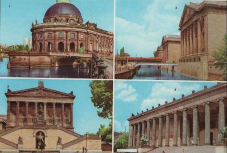 Berlin, Ostteil - u.a. Bode-Museum - 1981 Berlin, Ostteil - u.a. Bode-Museum - 1981
