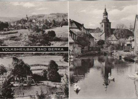 Bad Berka - mit 3 Bildern - ca. 1975 Bad Berka - mit 3 Bildern - ca. 1975