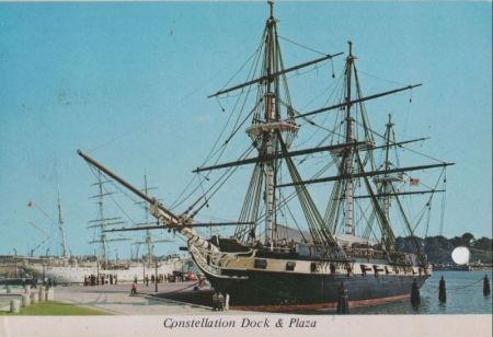 USA - Baltimore - Constellation Dock and Plaza - 1981 USA - Baltimore - Constellation Dock and Plaza - 1981