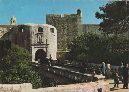 Kroatien - Dubrovnik - Tor Pile - ca. 1980 Kroatien - Dubrovnik - Tor Pile - ca. 1980