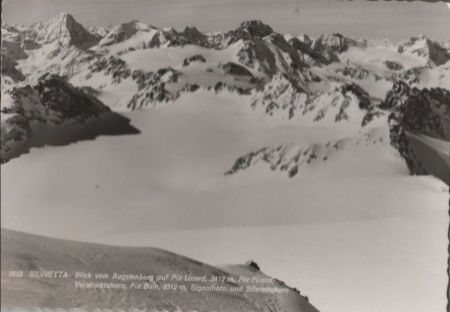 Österreich - Silvretta - Blick vom Augstenberg - ca. 1965 Österreich - Silvretta - Blick vom Augstenberg - ca. 1965