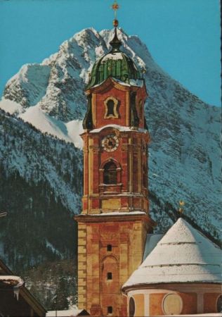 Mittenwald - Pfarrkirche - 1971 Mittenwald - Pfarrkirche - 1971