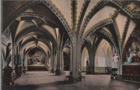 Meißen - Albrechtsburg, Großer Bankettsaal Meißen - Albrechtsburg, Großer Bankettsaal